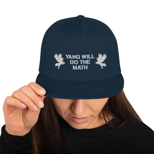Open image in slideshow, YANG WILL DO THE MATH Snapback Hat
