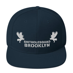 Open image in slideshow, BROOKLYN SHITHOLESQUAD Snapback Hat

