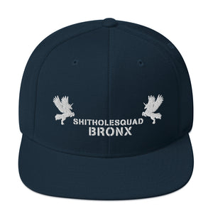 Open image in slideshow, BRONX SHITHOLESQUAD Snapback Hat
