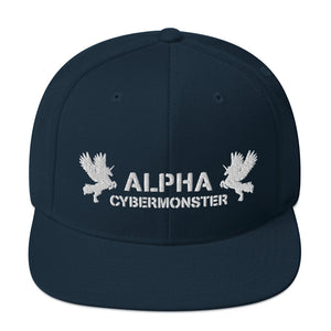 Open image in slideshow, Alpha Cybermonster Snapback Hat
