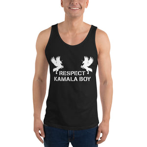 Open image in slideshow, RESPECT KAMALA BOY Unisex Tank Top
