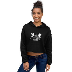 Open image in slideshow, KRYSTEN FEEL THE PAIN GIRL HARRIS Crop Hoodie
