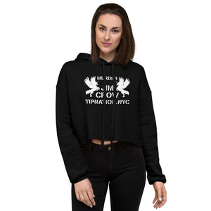 Open image in slideshow, MURDER JIM CROW TIPNATION.NYC Crop Hoodie
